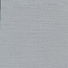 Chorus Slate Grey Faux Textile Commercial Wallpaper
