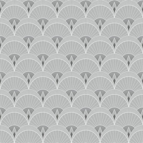 Chrysler Arches Argos Grey Wallpaper