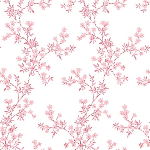 Claire Pink Floral Trail