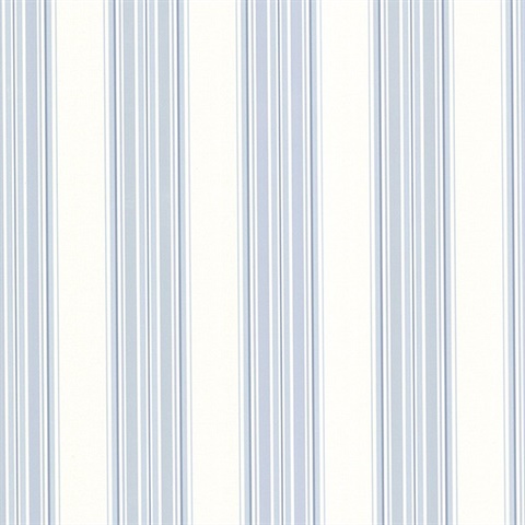 Clancy Blue Shiny Multi Stripe