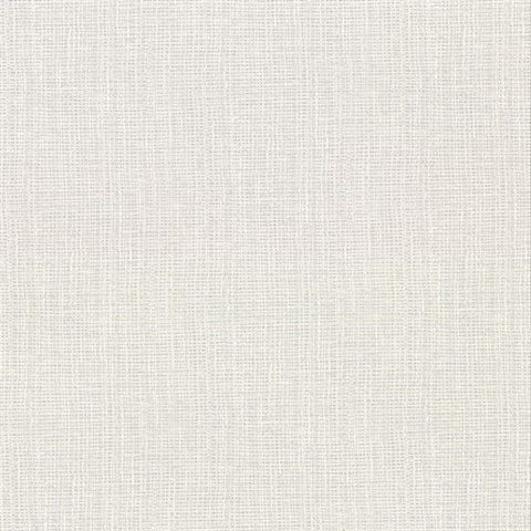 Claremont Off-White Faux Grasscloth Wallpaper