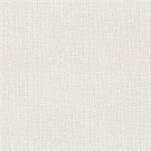 Claremont Off-White Faux Grasscloth Wallpaper