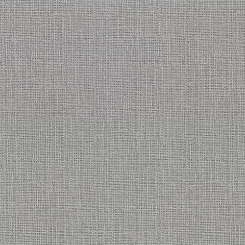 Claremont Silver Faux Grasscloth Vinyl Wallpaper