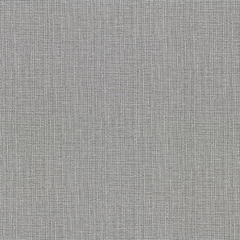 Claremont Silver Faux Grasscloth Vinyl Wallpaper