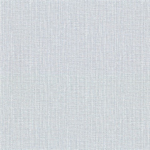 Claremont Sky Blue Faux Grasscloth Vinyl Wallpaper