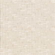 Clarice Beige Distressed Faux Linen Wallpaper