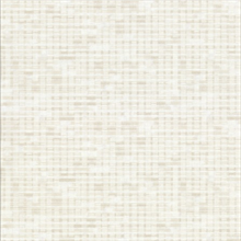 Clarice Cream Distressed Faux Linen Wallpaper