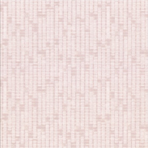 Clarice Pink Distressed Faux Linen Wallpaper