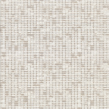 Clarice Taupe Distressed Faux Linen Wallpaper