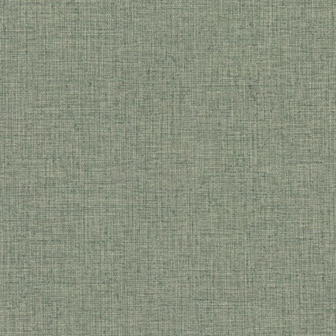 Clarkson Green Woven Wallpaper