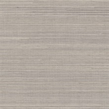 Maguey Natural Sisal Grasscloth Classic Grey Wallpaper