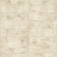 Clay Bone Textured Brick Wallpaper