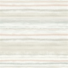 Clay &amp; Mint Fleeting Horizon Stripe Peel and Stick Wallpaper