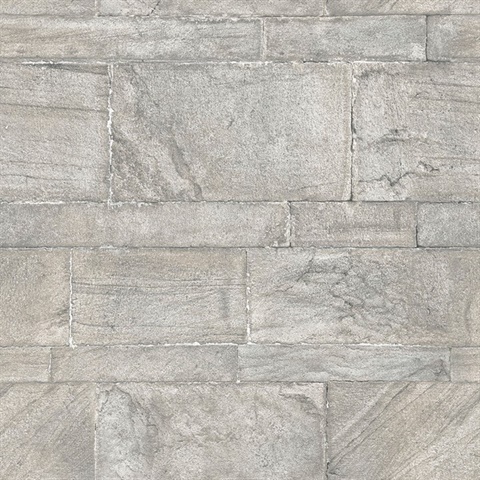 Clifton Light Grey Sandstone Wallpaper