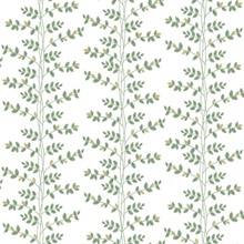 Climbing Vine Stripe Gold Wallpaper