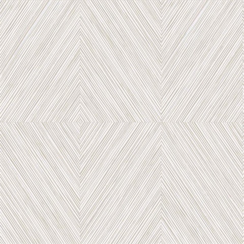 Cloud Herringbone Diamond Wallpaper