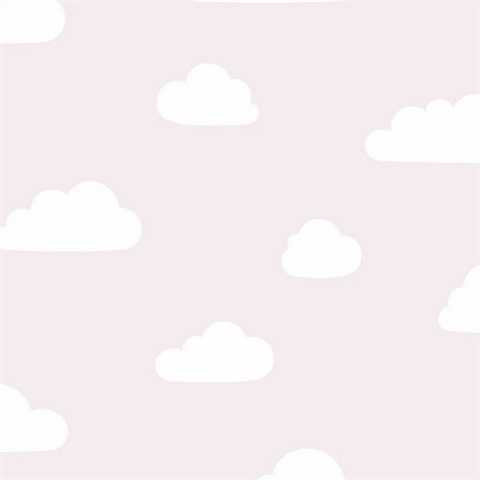 Clouds Pink Pastel Wallpaper