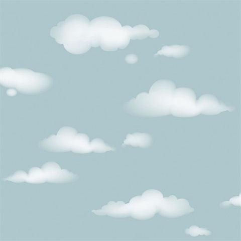 Cloudy Sky Blue Scenic Wallpaper