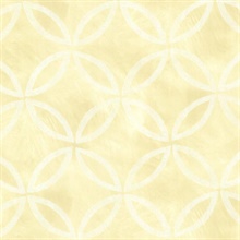 Cloverleaf Yellow Geometric