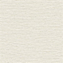 Coconut Horizontal Woven Faux Grasscloth Wallpaper