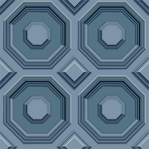 Coffered Octagon
