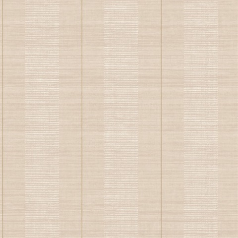 Colbert Stripe Blush Textured Wallpaper