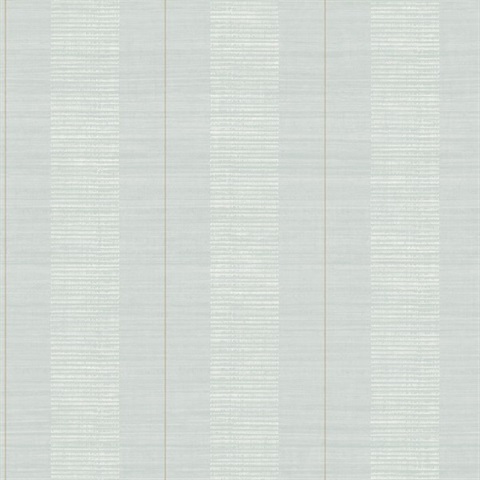 Colbert Stripe Light Blue Textured Wallpaper