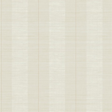 Colbert Stripe Light Grey Textured Wallpaper