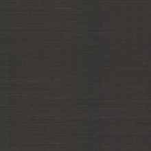 Colcord Black Sisal Natural Grasscloth Wallpaper