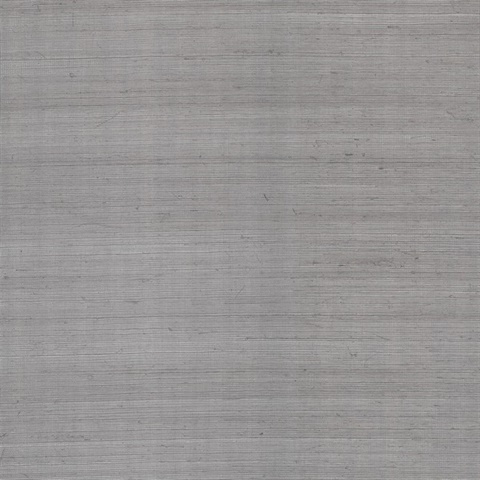 Colcord Silver Sisal Natural Grasscloth Wallpaper