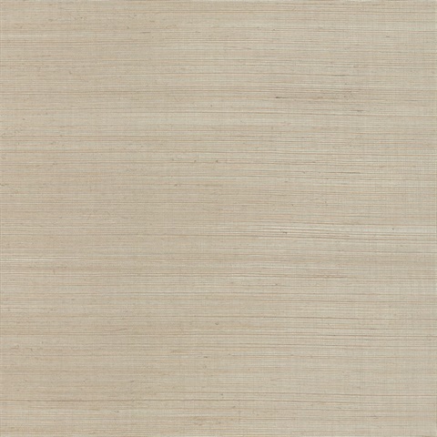 Colcord Wheat Sisal Natural Grasscloth Wallpaper