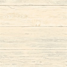 Colleen Honey Washed Boards Wood Wallpaper