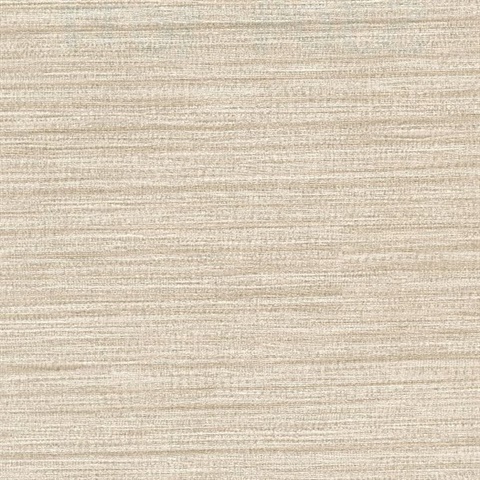 Coltrane Beige Rough Textured Linen Commercial Wallpaper