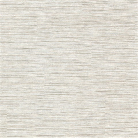 Coltrane Taupe Faux Grasscloth Vinyl Wallpaper