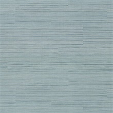 Coltrane Teal Faux Grasscloth Vinyl Wallpaper