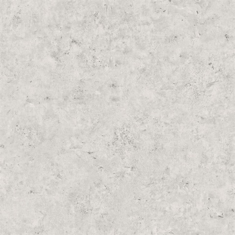 Cool Grey Faux Concrete Stone Wallpaper