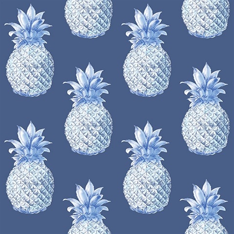 Copacabana Navy Pineapple