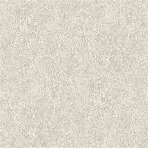 Copiah Eggshell Faux Leather Wallpaper