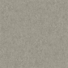 Copiah Greige Faux Leather Wallpaper