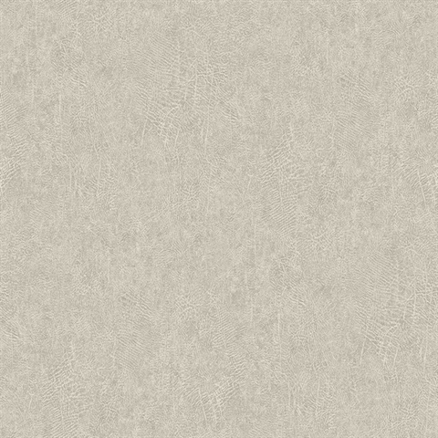 Copiah Light Beige Faux Leather Wallpaper