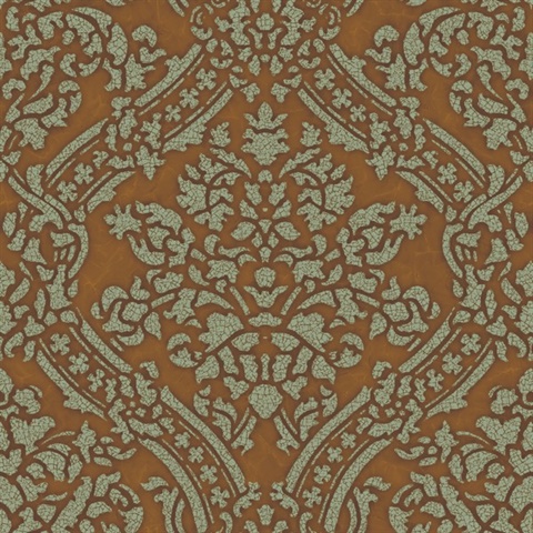 Copper Darena Wallpaper