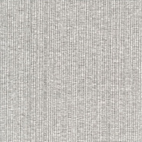 Cord String Light Grey Vertical Stria Commercial Wallpaper