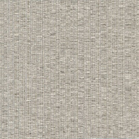 Cord String Taupe Vertical Stria Commercial Wallpaper