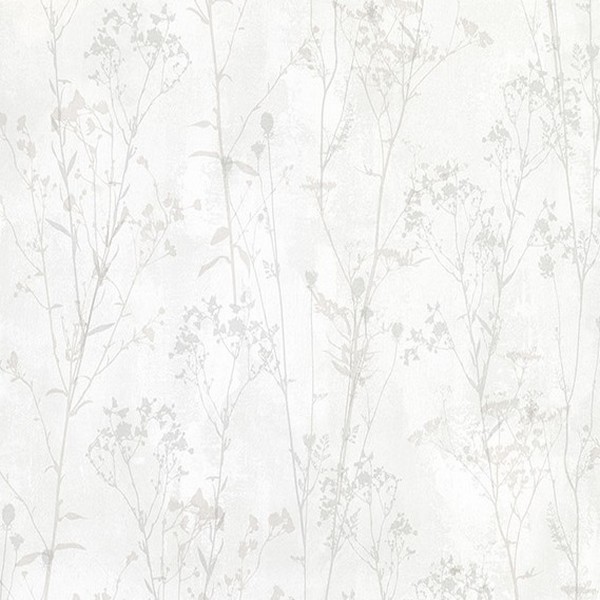 2979-37363-1 Nami White Floral Wallpaper | Total Wallcovering