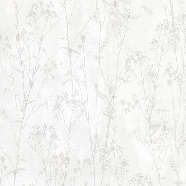 26 8016 Cordelia Off White Floral Silhouettes Wallpaper Wallpaper Boulevard