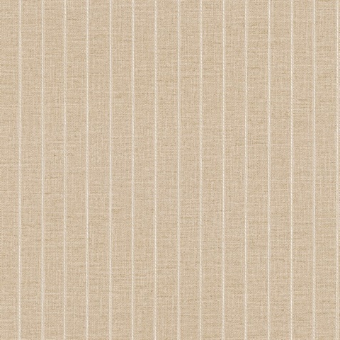 Cording Stripe Sienna Wallpaper