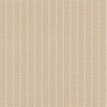 Cording Stripe Sienna Wallpaper