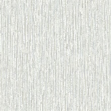 Corliss Grey Faux Beaded Strands Wallpaper
