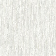 Corliss Light Grey Faux Beaded Strands Wallpaper