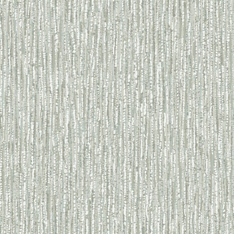 Corliss Moss Faux Beaded Strands Wallpaper